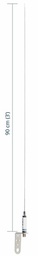 [PF AN NAIS002] Scout KS-30A 3 db AIS taajuuksille sopiva ruostumaton teräsantenni 0,9m