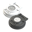 VETUS Jalkakytkin kannella, kompakti (musta), kytketään solenoidin kautta Ø 65 mm, kork. 22 mm