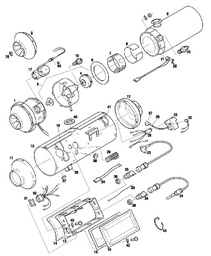 [EBE251766650200] Eberspächer D8LC pistokesarja