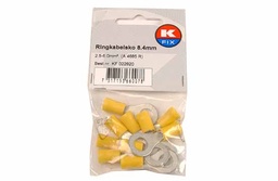 [KF 022920] K-Fix Abiko Rengasliitin M8 (8.4mm) kel., 10kpl/pakk. (A 4685 R)