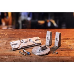 [45900056] Quicksilver 8M0107548 alumiini anodi kitti,  Mercury 75-150hp