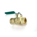 Wallas täysaukkoinen palloventtiili vivulla 1/2"