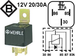 [EBE0332209204] Eberspächer Diodisuojattu rele puhaltimen ohjaukseen 24V