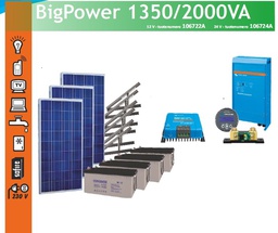 [106722A] Eurosolar Big Power 1350/2000VA  aurinkovoimala