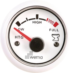 [21352043] WEMA septitankin mittari, valkoinen 240-30ohm